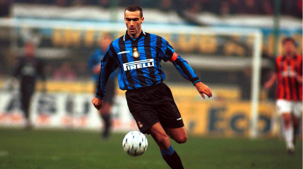 Giuseppe Bergomi on the pitch